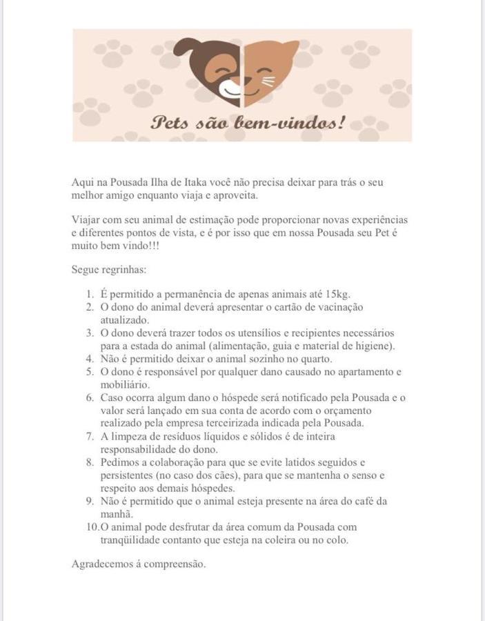 Pousada Ilha De Itaka 乌巴图巴 外观 照片